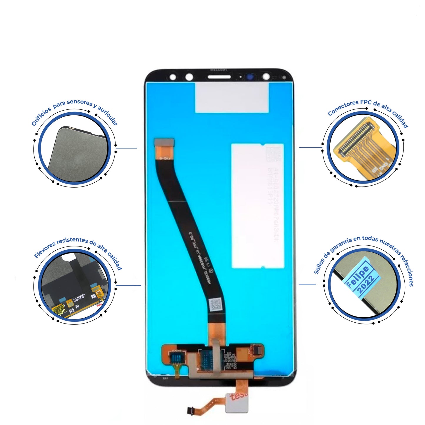 PANTALLA HUAWEI MATE 10 LITE NEGRO