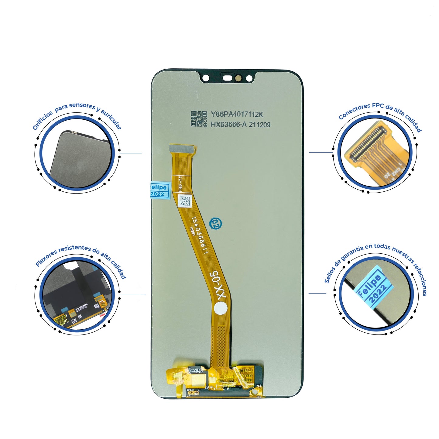 PANTALLA HUAWEI MATE 20 LITE / NOVA 3 NEGRO