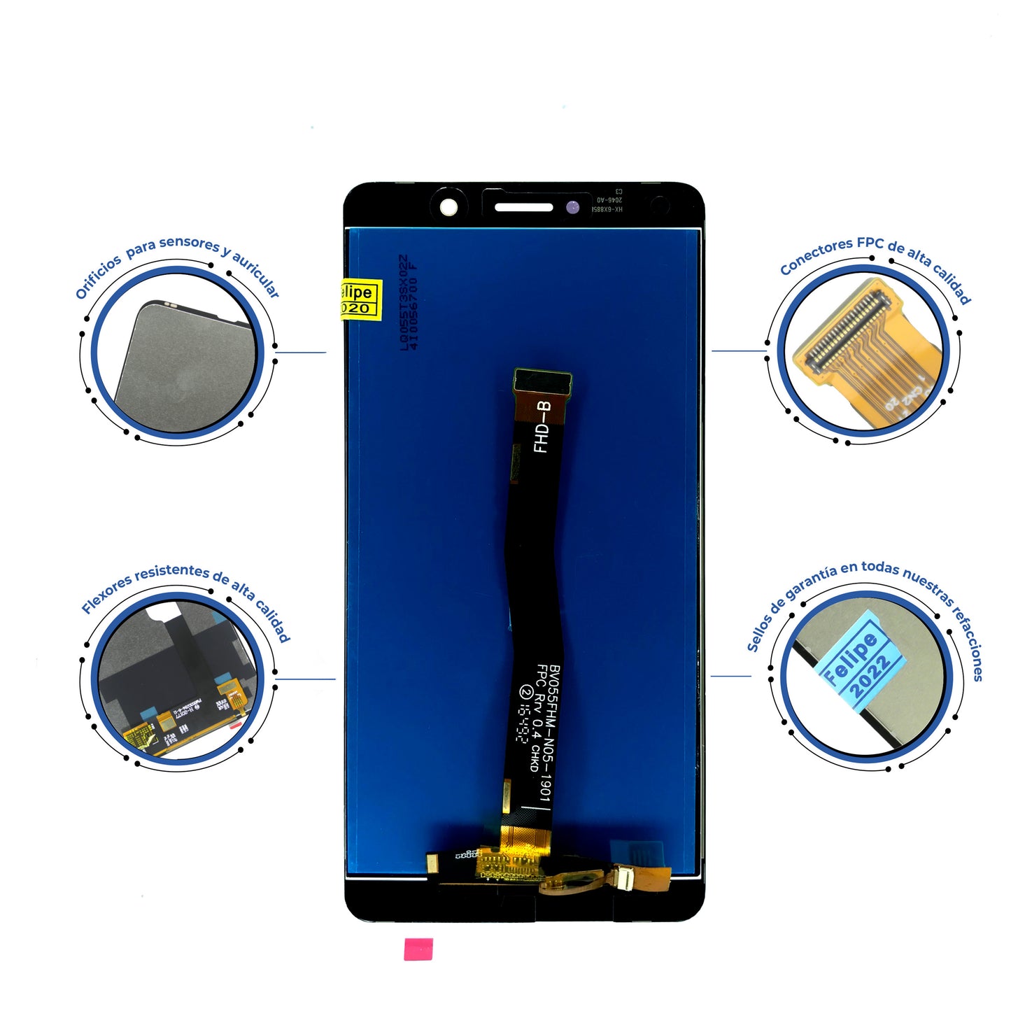 PANTALLA HUAWEI MATE 9 LITE , BLL-L23 DORADO