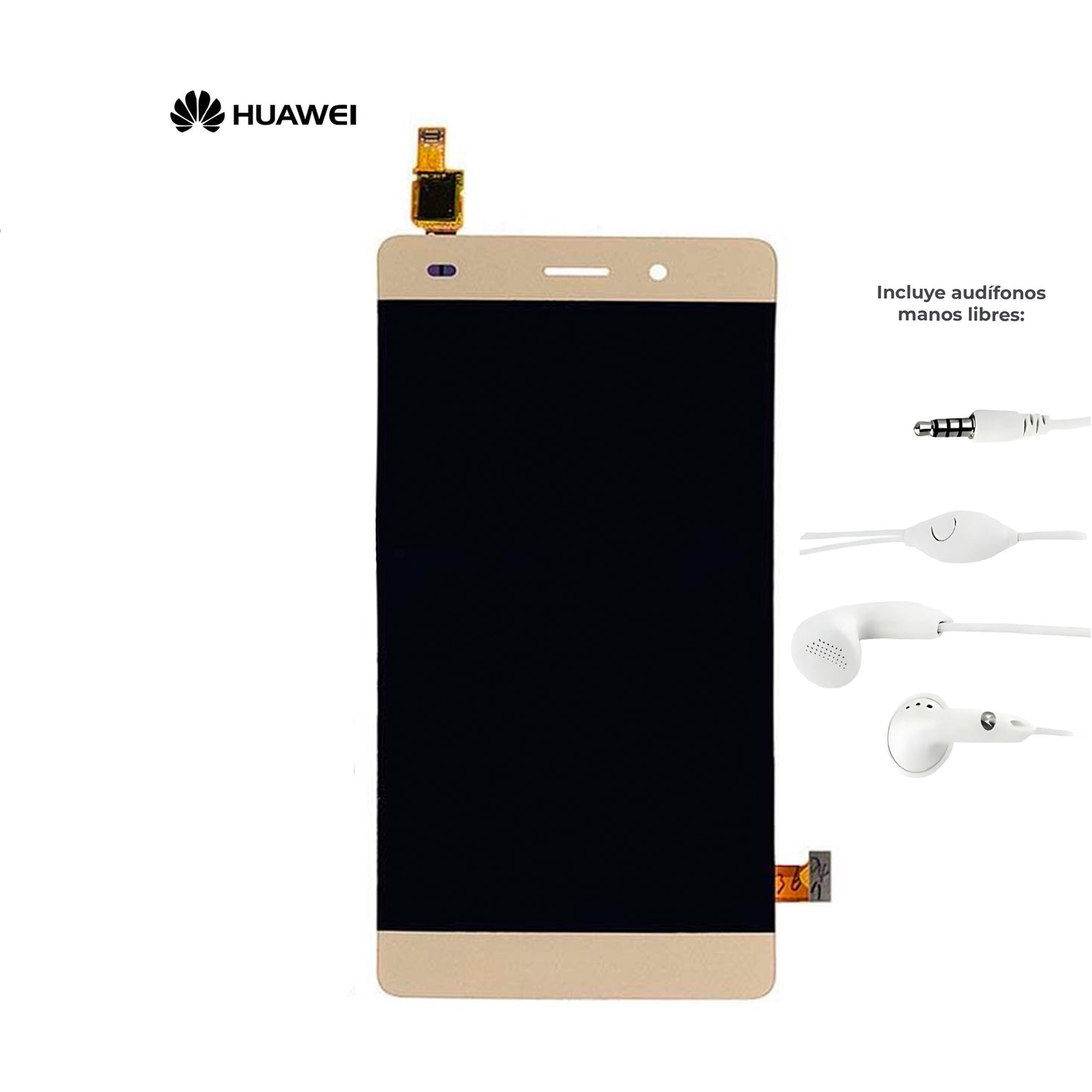 PANTALLA HUAWEI P8 LITE DORADO ALE-L23