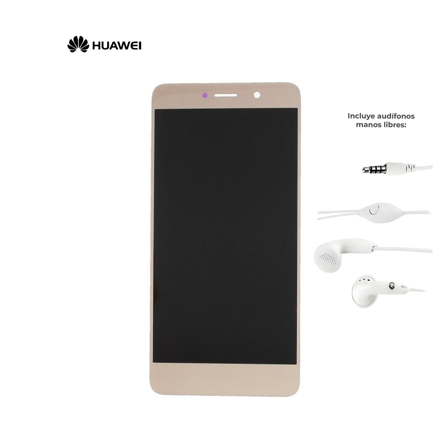 PANTALLA HUAWEI GW METAL TRT-L53, Y7 PRIME DORADO