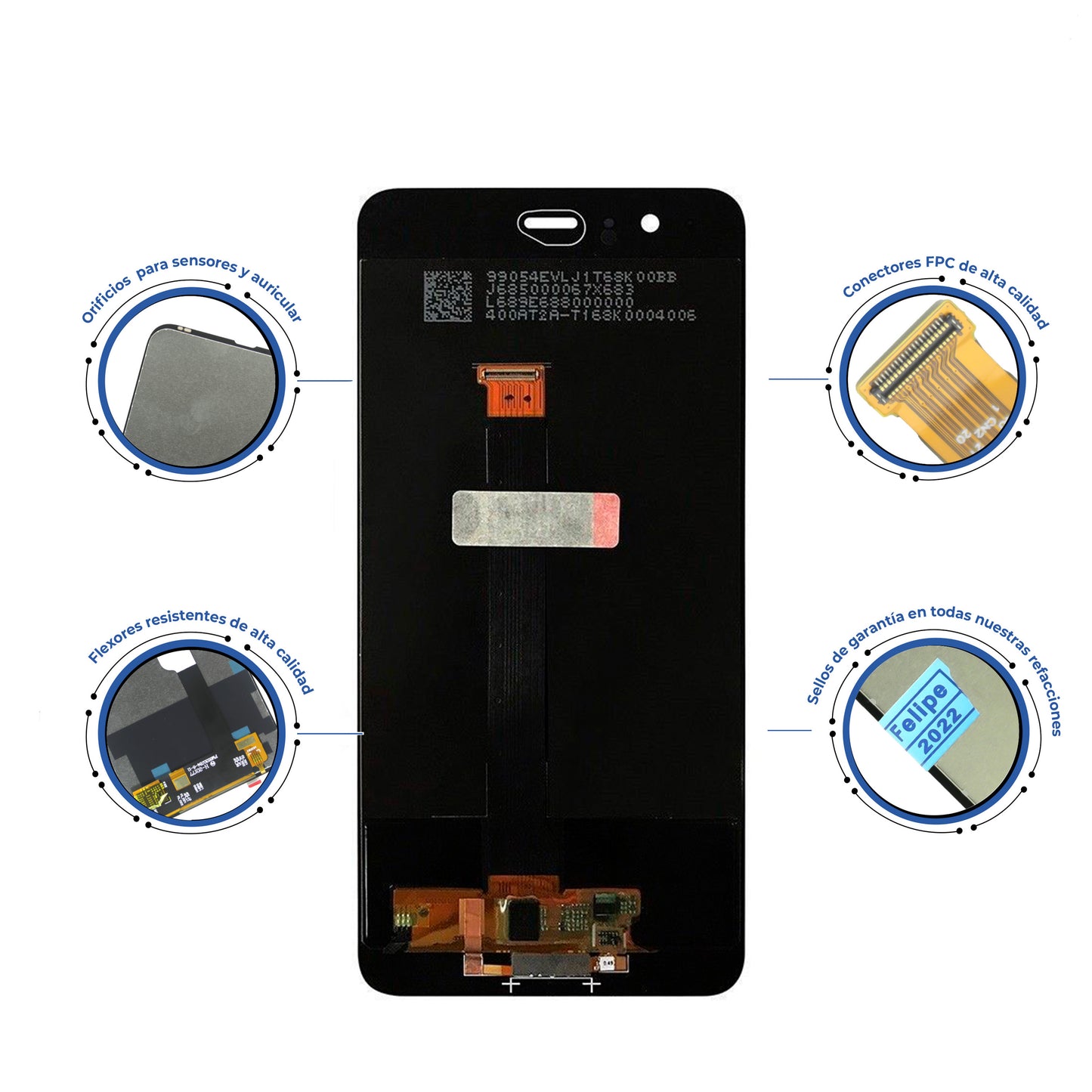 PANTALLA HUAWEI P10 PLUS NEGRO VKY-L09