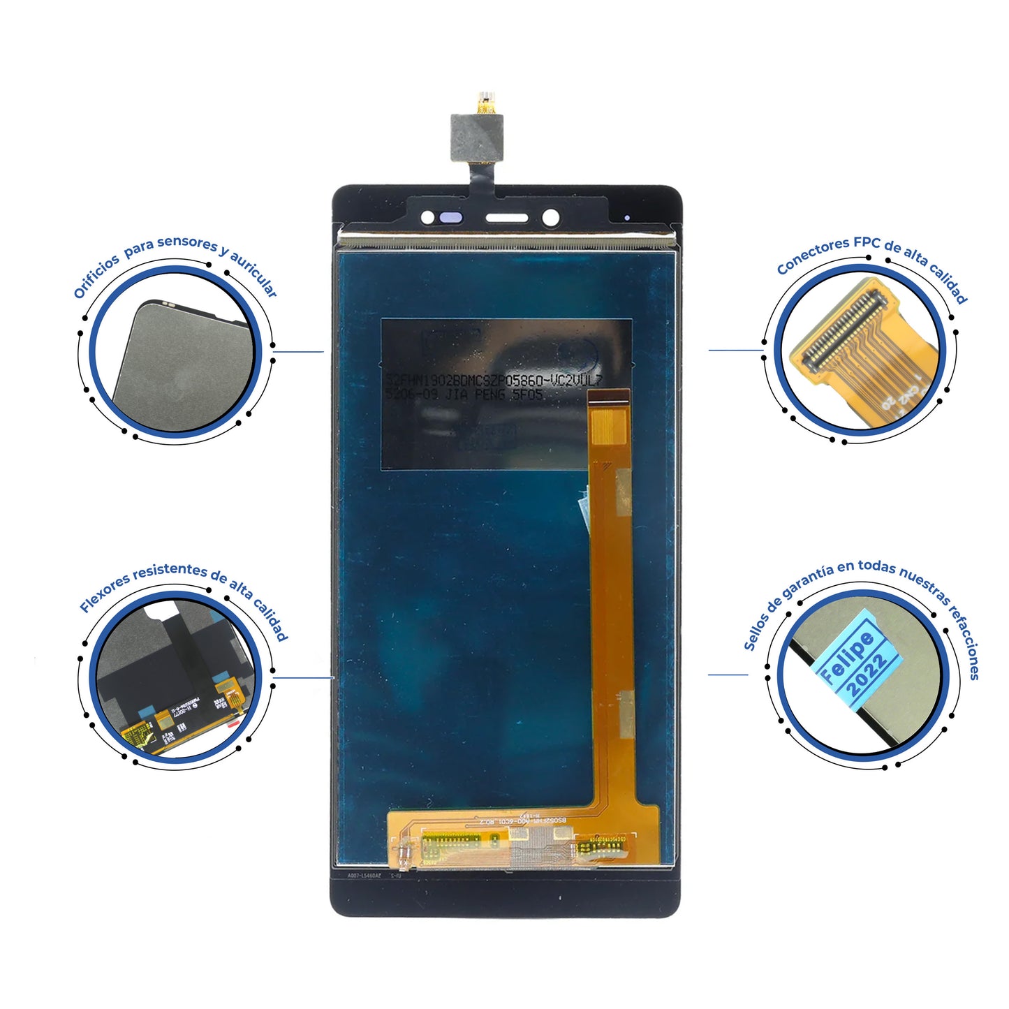 PANTALLA LANIX L1200 NEGRO