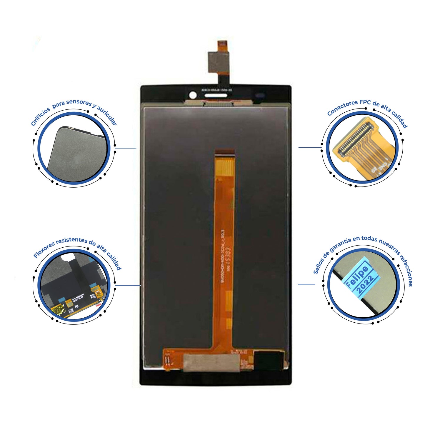 PANTALLA LANIX L1100 NEGRO