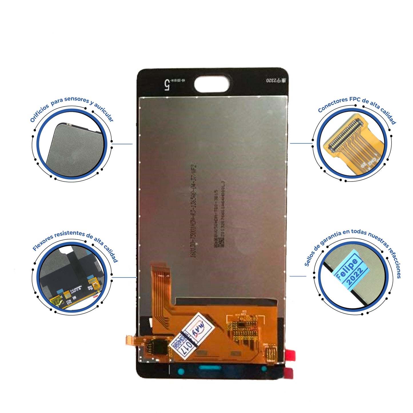 PANTALLA LANIX L950 NEGRO