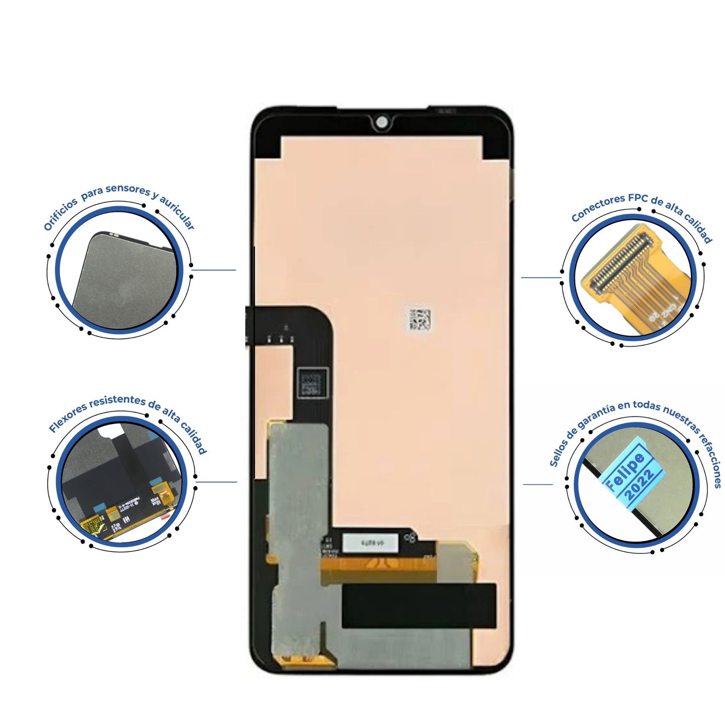 PANTALLA LG G8X OLED