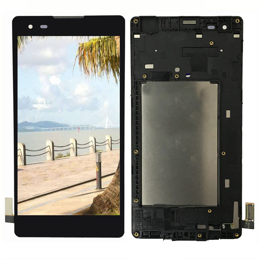 PANTALLA LG X STYLE , K200 CON MARCO NEGRO