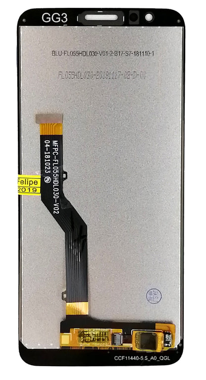 PANTALLA MOTOROLA E6 NEGRO