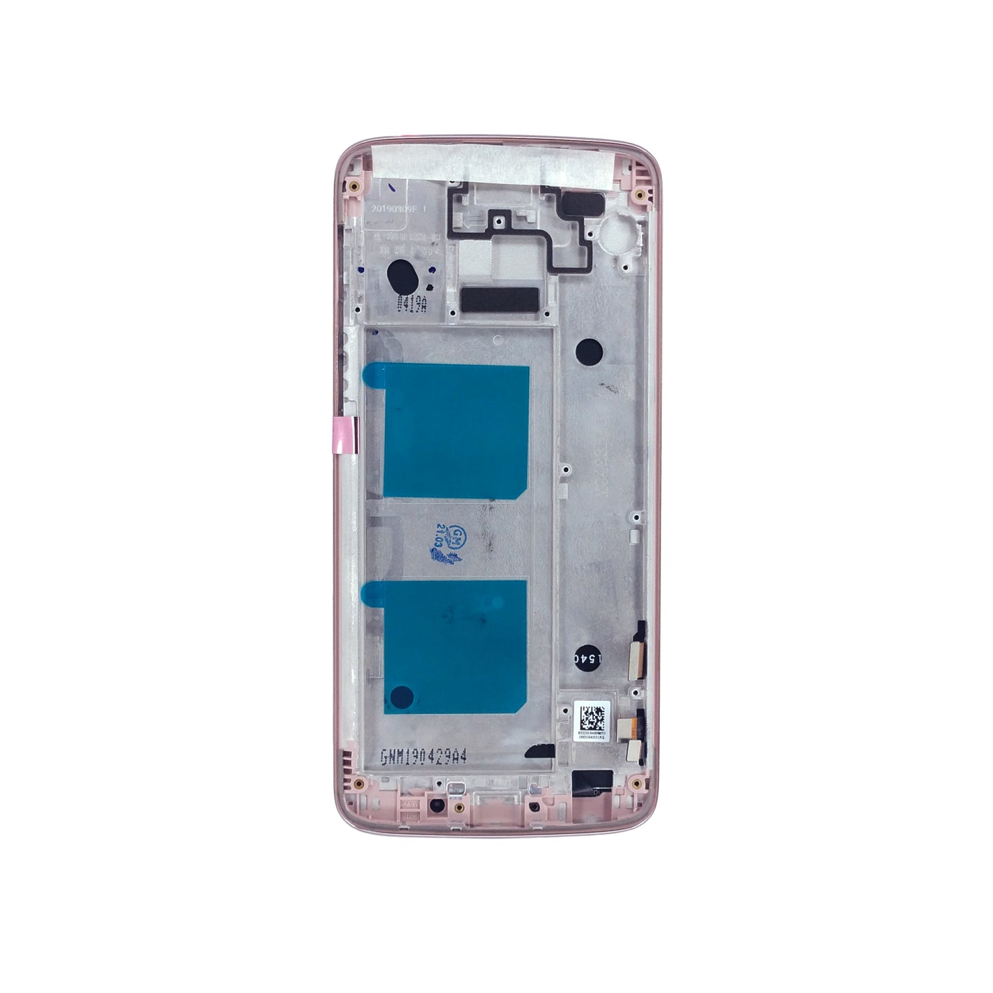 PANTALLA MOTOROLA G6 ROSA CON MARCO