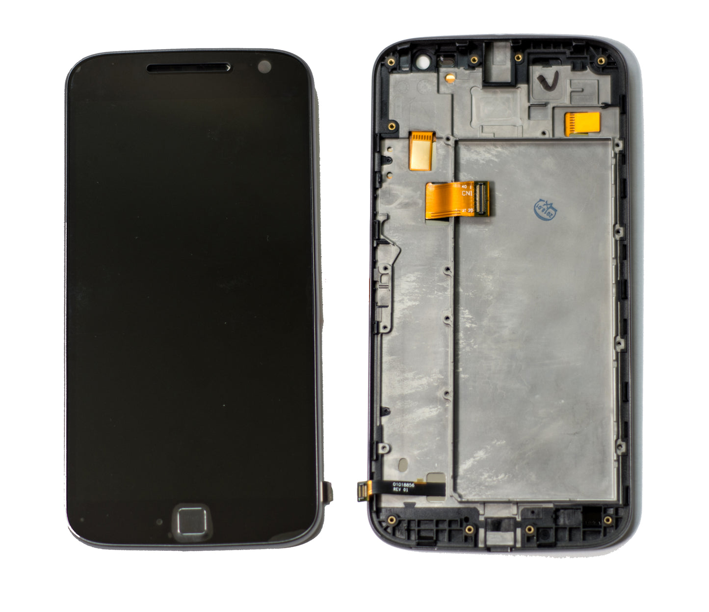 PANTALLA MOTOROLA G4 PLUS CON MARCO NEGRO