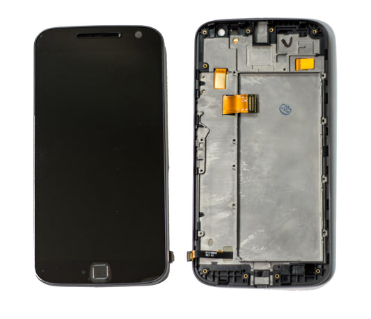 PANTALLA MOTOROLA G4 PLUS CON MARCO NEGRO