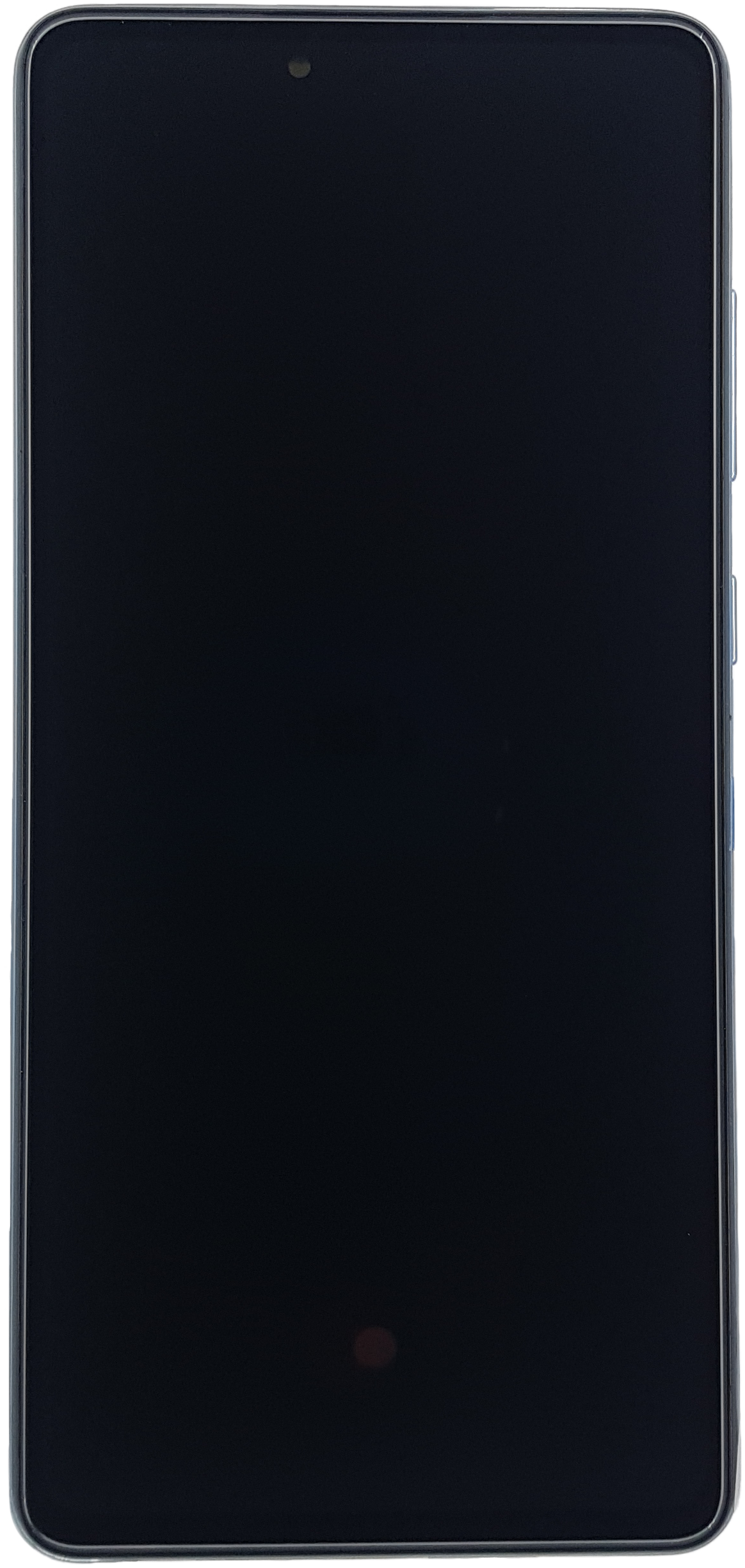 PANTALLA RECORTADA SAMSUNG A72 , A725 CON MARCO AZUL OLED