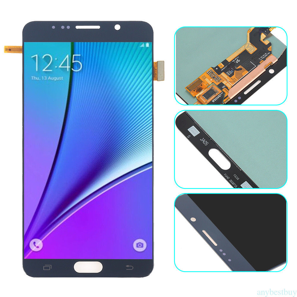 PANTALLA SAMSUNG NOTE 5 AZUL OLED