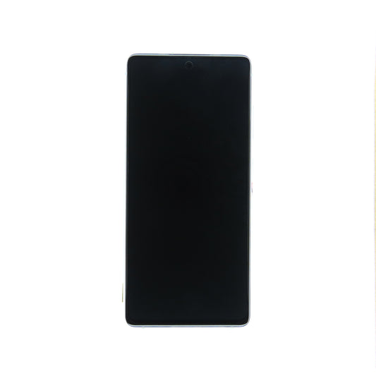 PANTALLA SAMSUNG S20 FE , G780F 4g CON MARCO PLATA OLED
