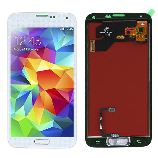 PANTALLA SAMSUNG S5 BLANCO OLED