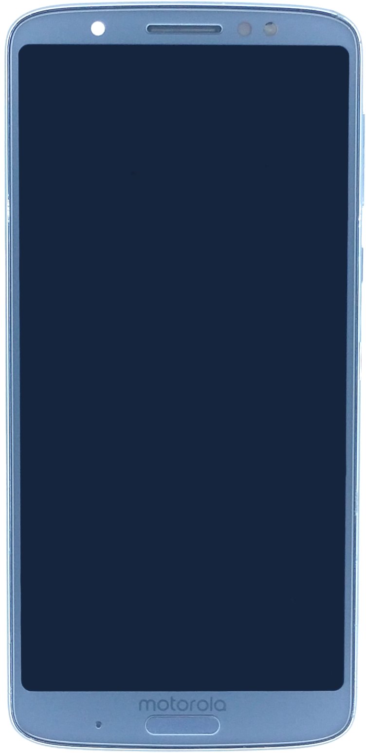 PANTALLA MOTOROLA G6 PLUS AZUL CORAL CON MARCO