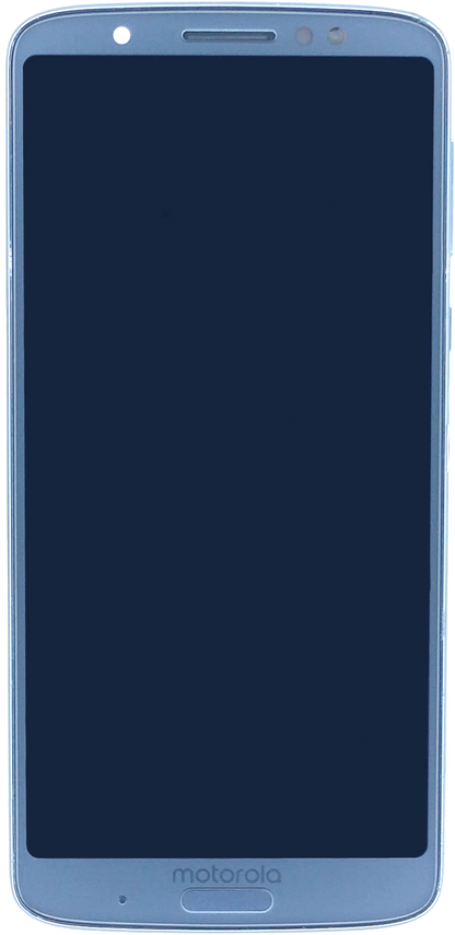 PANTALLA MOTOROLA G6 PLUS AZUL CORAL CON MARCO