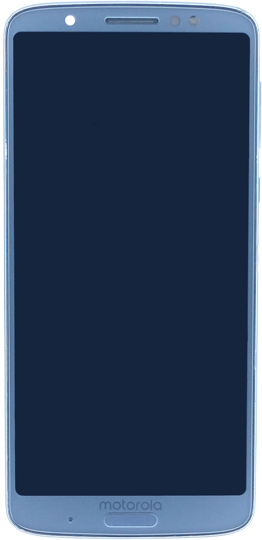 PANTALLA MOTOROLA G6 PLUS AZUL CORAL CON MARCO