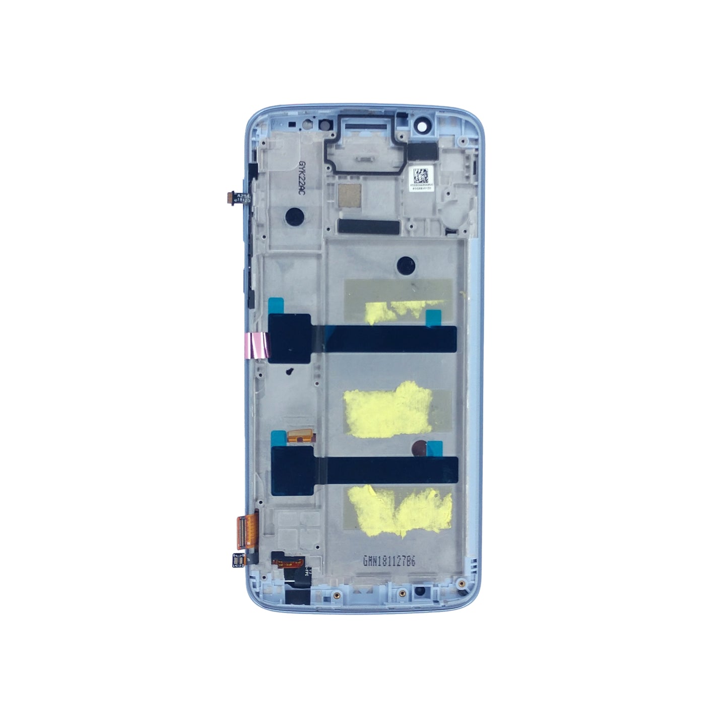 PANTALLA MOTOROLA G6 PLUS AZUL CORAL CON MARCO