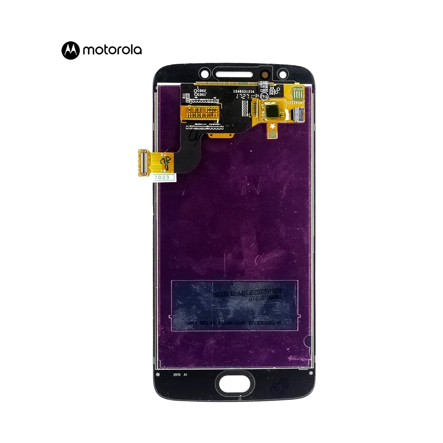 PANTALLA PARA MOTOROLA E4 USA CON HOME NEGRO