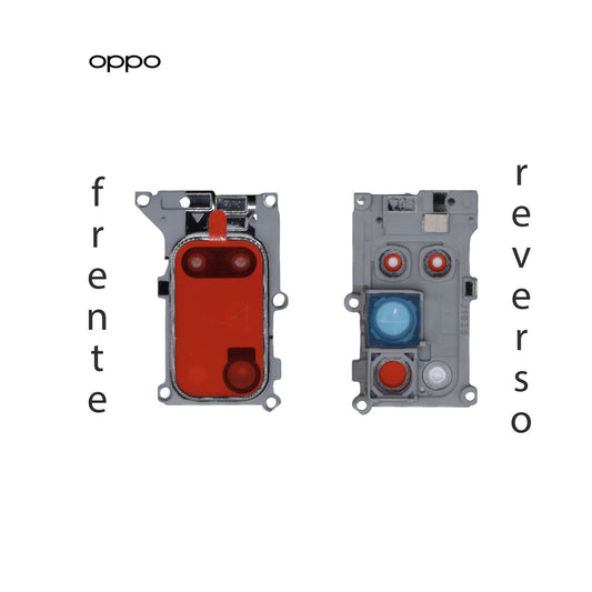 LENS DE CAMARA OPPO A72/A92 PLATA CON MARCO