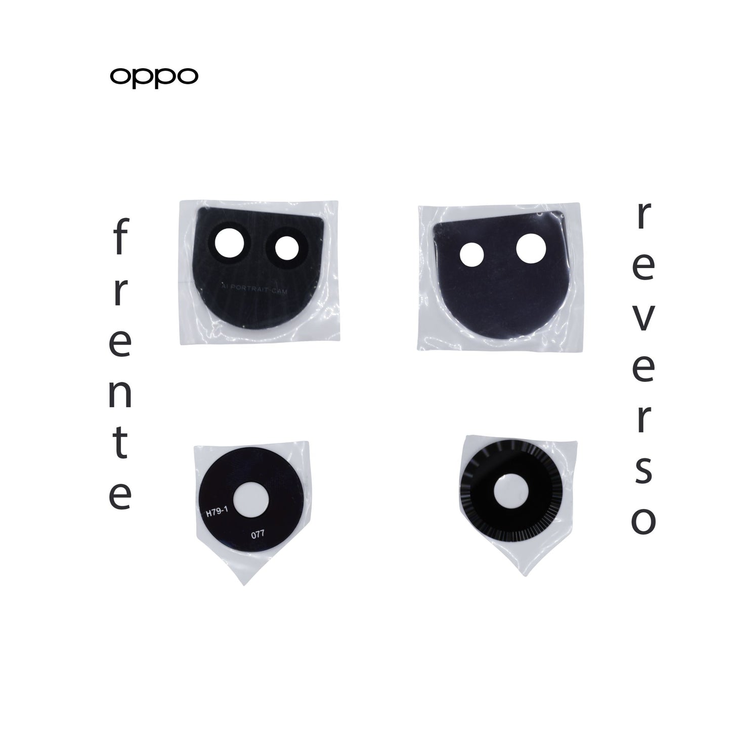 LENS DE CAMARA OPPO RENO 10 PRO NEGRO CON MARCO