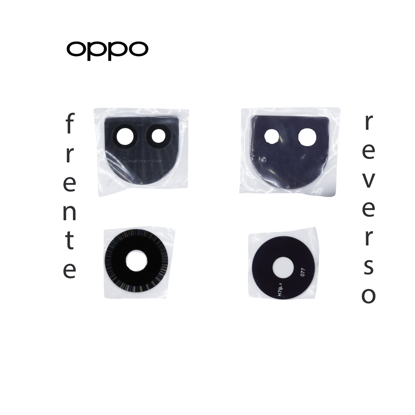LENS DE CAMARA OPPO RENO 10 PRO LILA CON MARCO