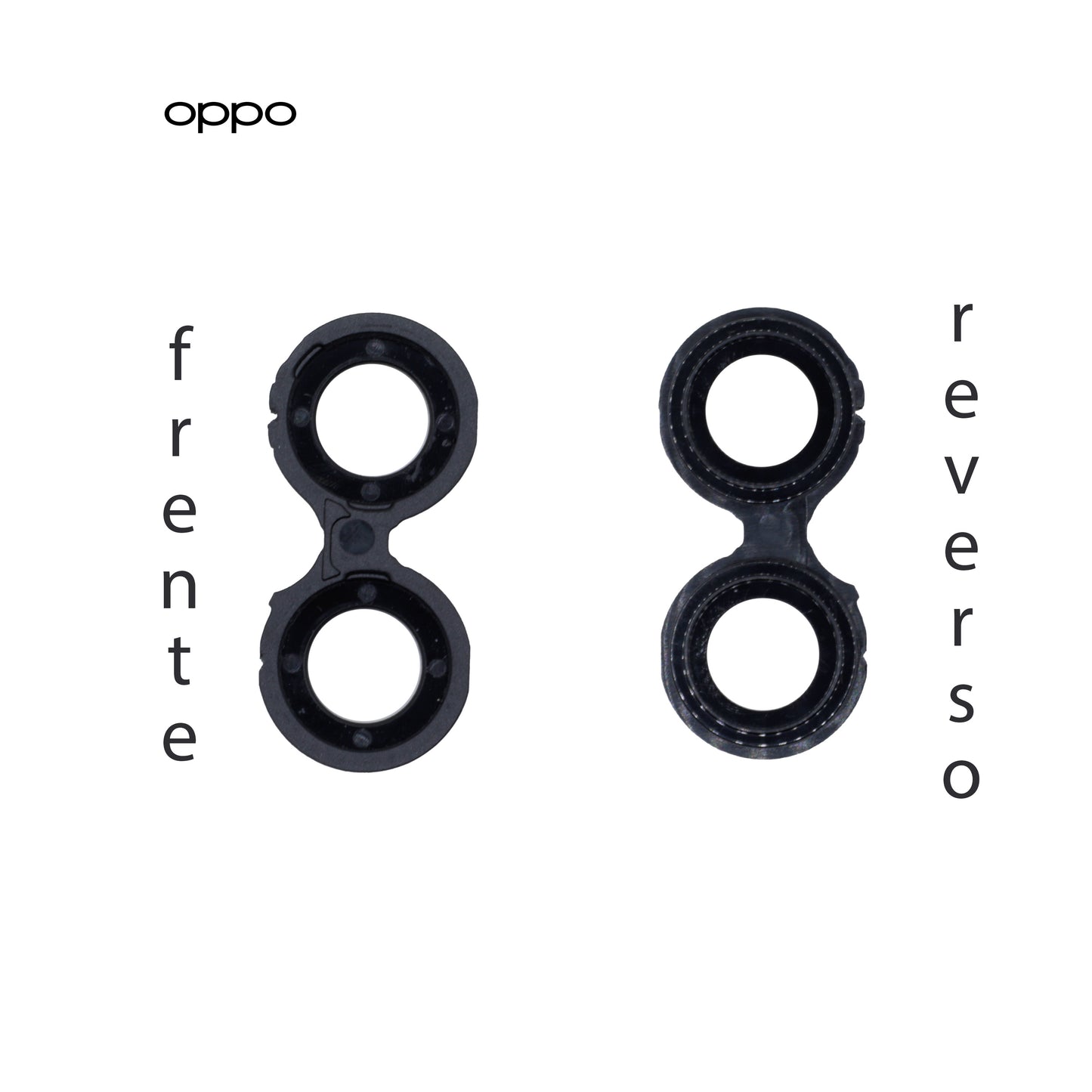 LENS DE CAMARA OPPO RENO 7 LITE NEGRO CON MARCO