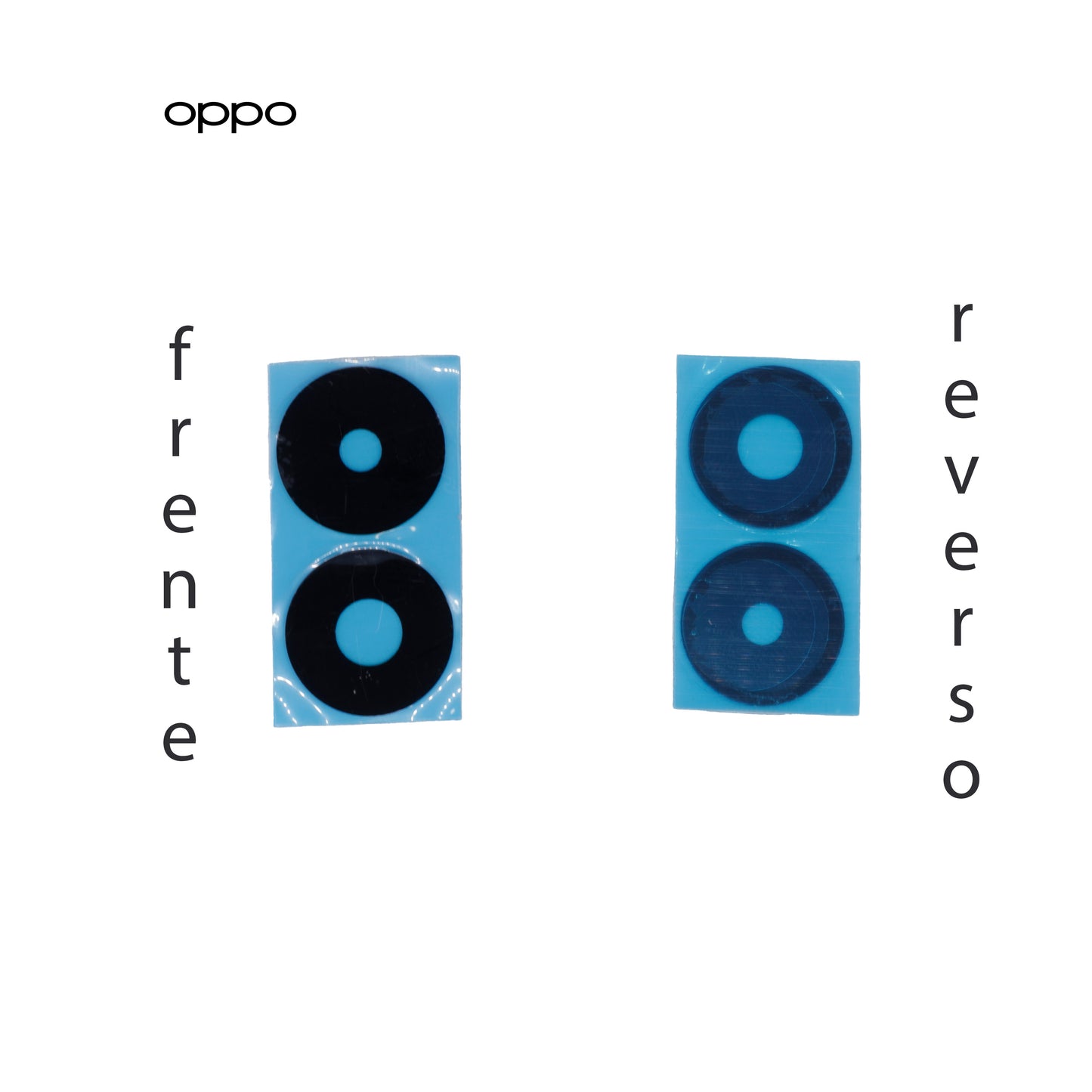 LENS DE CAMARA OPPO RENO 7 LITE NEGRO CON MARCO
