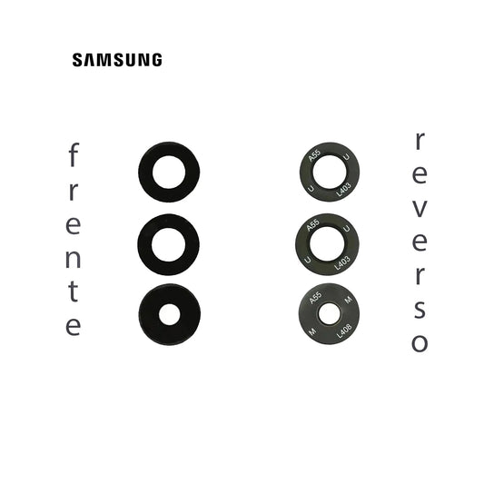 LENS DE CAMARA SAMSUNG A35 AZUL MARINO CON MARCO