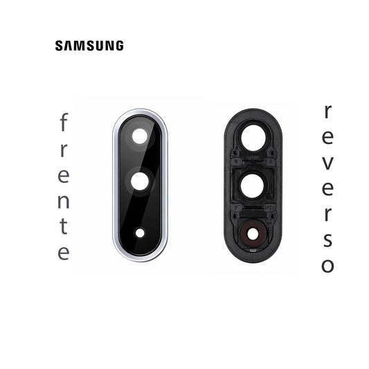 LENS DE CAMARA SAMSUNG A36 CON MARCO PLATA