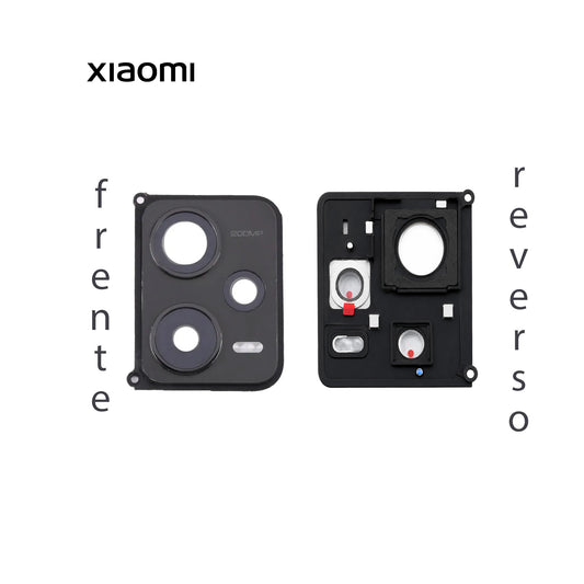 LENS DE CAMARA XIAOMI REDMI 12C NEGRO CON MARCO