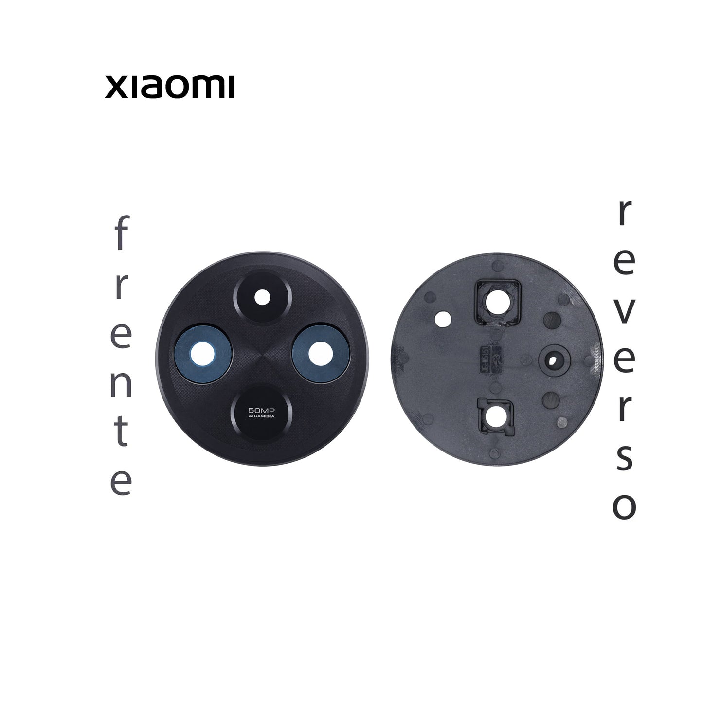 LENS DE CAMARA XIAOMI REDMI 14C NEGRO CON MARCO