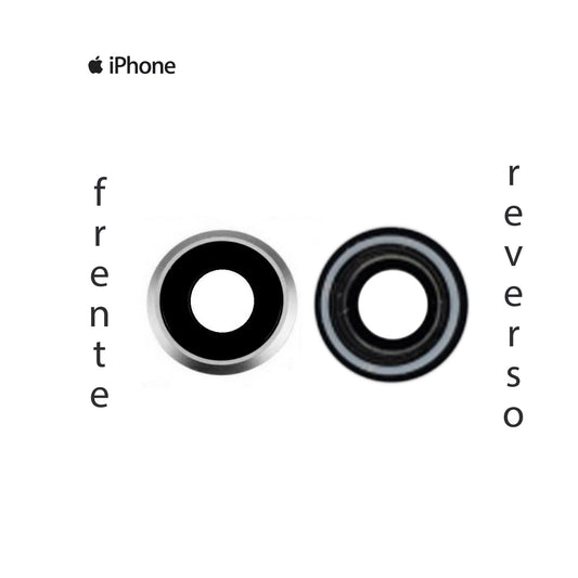 LENS DE CAMARA IPHONE 8G PLATA