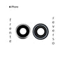 LENS DE CAMARA IPHONE 8G PLATA