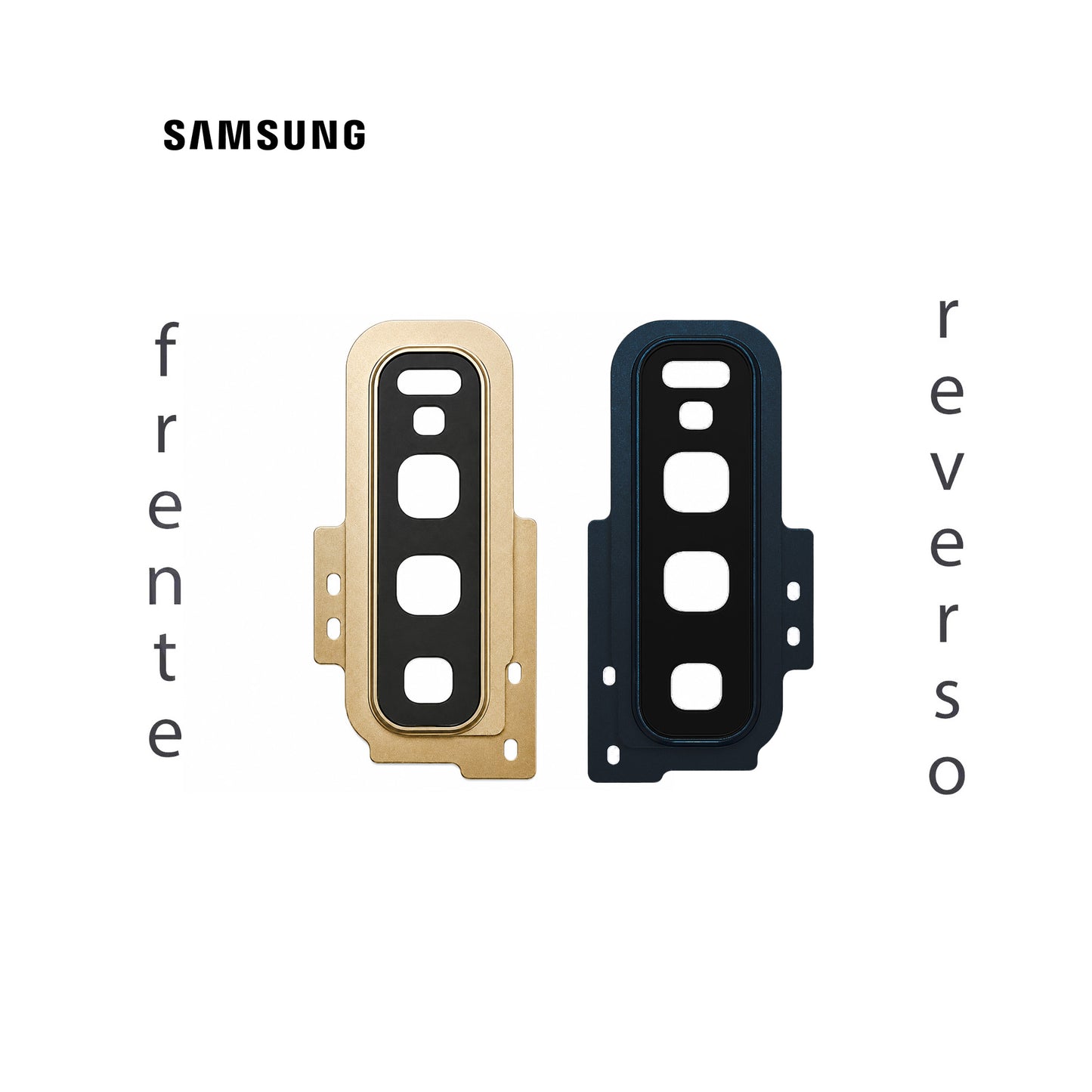 LENS DE CAMARA SAMSUNG S10 PLUS DORADO