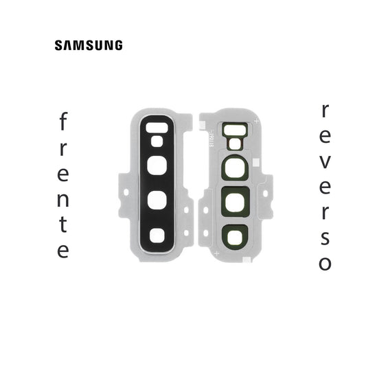 LENS DE CAMARA SAMSUNG S10 PLUS PLATA