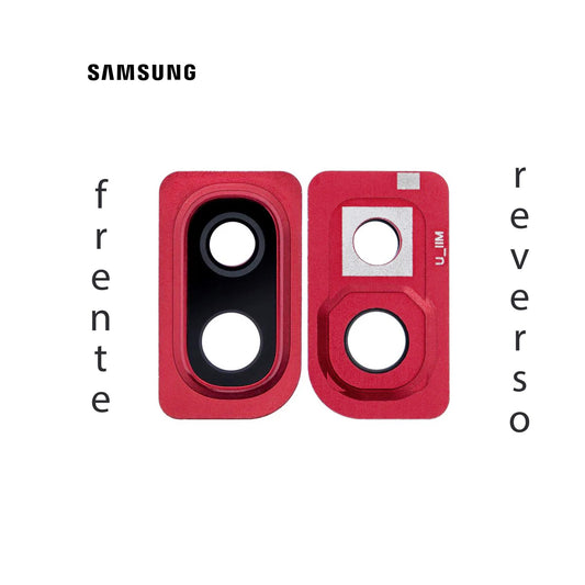 LENS DE CAMARA SAMSUNG A10 ROJO