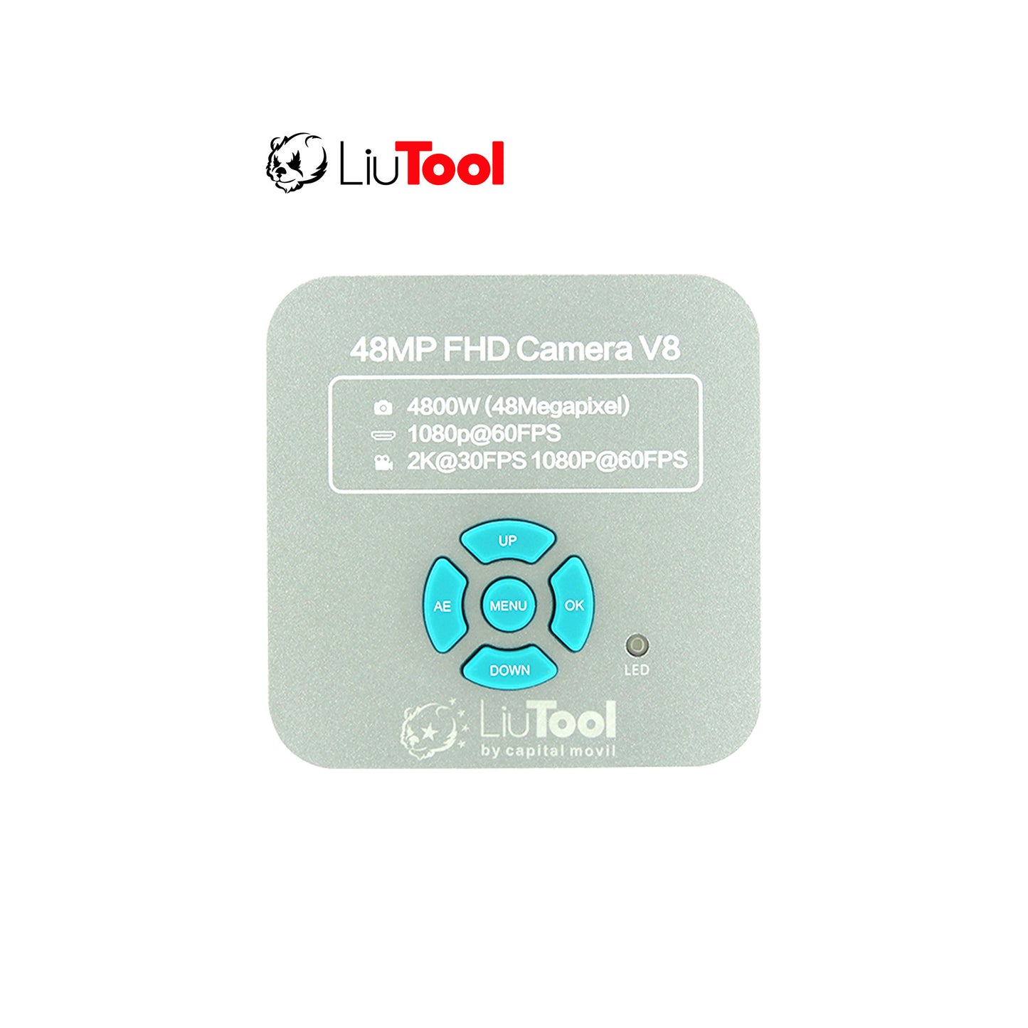 LIUTOOL CAMARA PARA MICROSCOPIO 48 MEGAPIXELES , V8