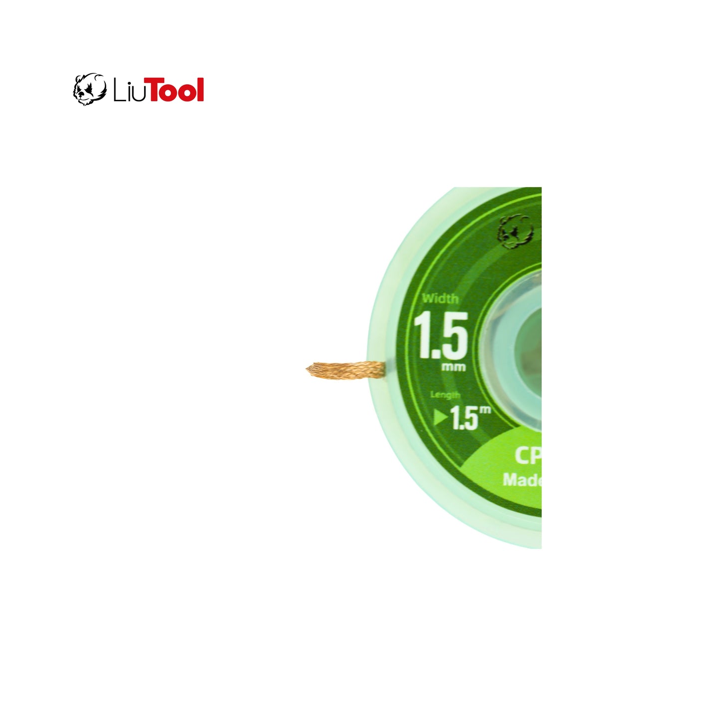LIUTOOL MALLA DESOLDADORA 1.5 mm X 1.5 mts
