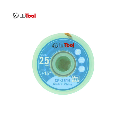 LIUTOOL MALLA DESOLDADORA 2.5 mm x 1.5 mts