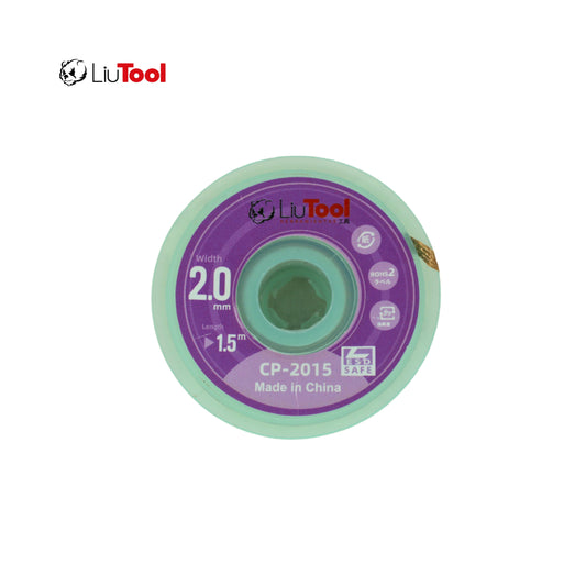 LIUTOOL MALLA DESOLDADORA 2 mm X 1.5 mts