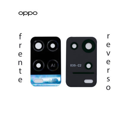 LENS DE CAMARA OPPO A54 4G AZUL CON MARCO