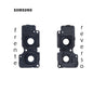 LENS DE CAMARA SAMSUNG A05, A055 NEGRO CON MARCO