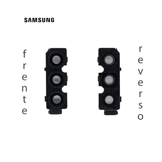 LENS DE CAMARA SAMSUNG A13, A135 NEGRO CON MARCO