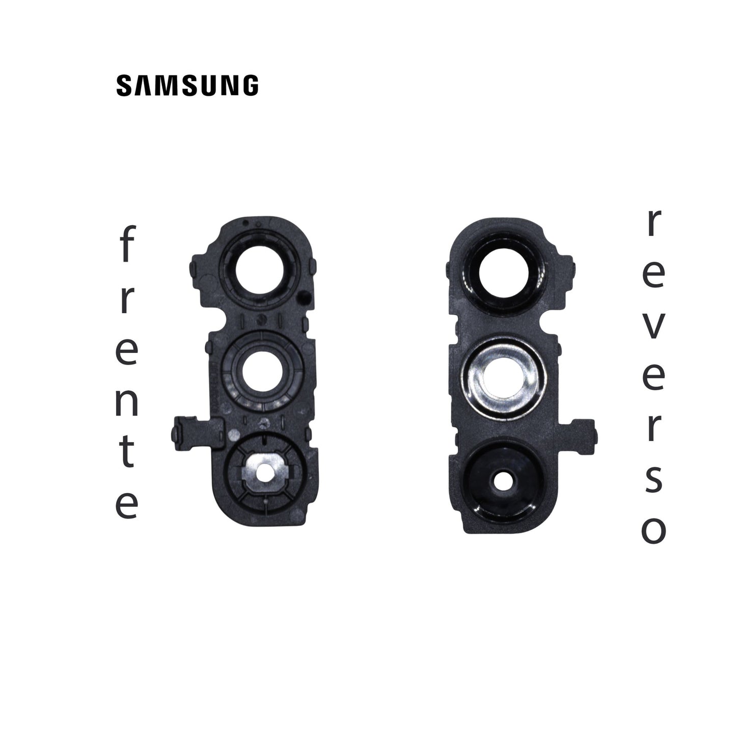LENS DE CAMARA SAMSUNG A16 NEGRO CON MARCO