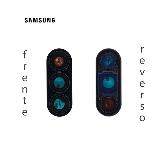 LENS DE CAMARA SAMSUNG A56 NEGRO CON MARCO
