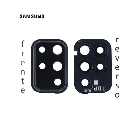LENS DE CAMARA SAMSUNG A71 NEGRO CON MARCO