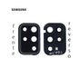LENS DE CAMARA SAMSUNG A71 NEGRO CON MARCO