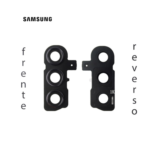 LENS DE CAMARA SAMSUNG S23/S23 PLUS NEGRO CON MARCO